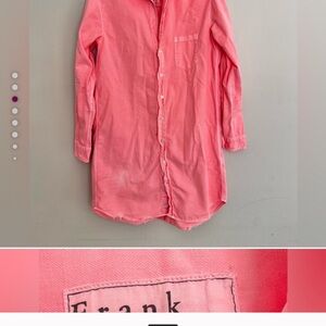 Frank & Eileen Pink Button Down Shirt Lightweight Cotton